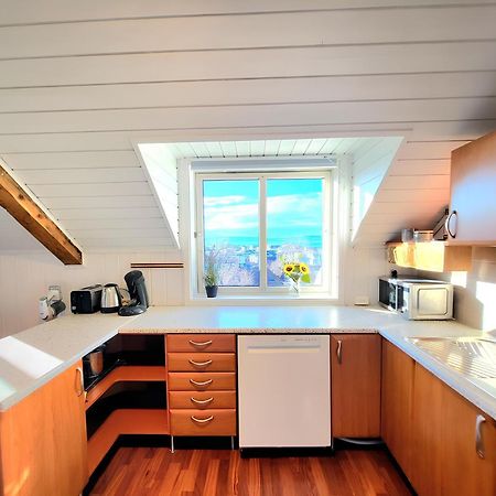 Sunset Penthouse, Fjord View & Parking Appartement Trondheim Buitenkant foto